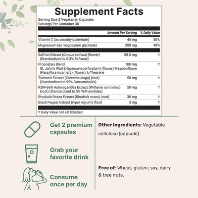 PURE™ 10-in-1 Saffron Advanced Capsules