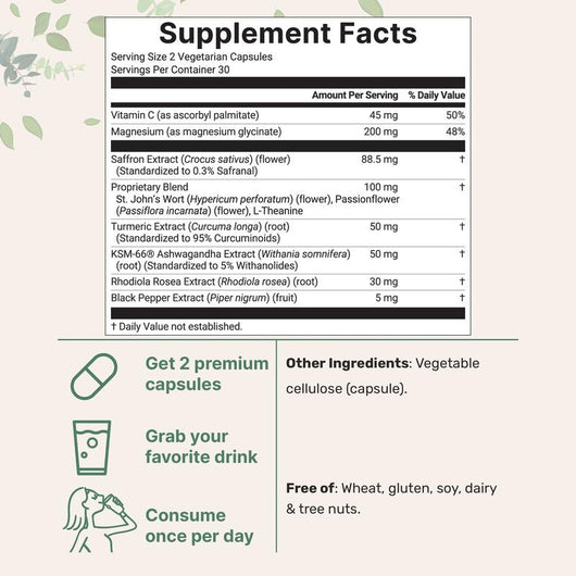 PURE™ 10-in-1 Saffron Advanced Capsules