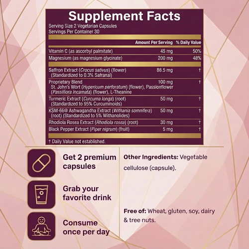 PURE™ 10-in-1 Saffron Advanced Capsules